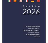 Quadra 2026 - Tutto Sotto Controllo | Agenda Planner Versione Internazionale 6 Lingue (Cover Blue Marine): Planning Anno, Settimana, Mensile, ... · Español · English · Français · Deutsch · 中文