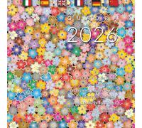 Quadra 2026 - Tutto Sotto Controllo | Agenda Planner Versione Internazionale 6 Lingue (Cover Flowers): Planning Anno, Settimana, Mensile, Settimanale ... · Español · English · Français · Deutsch · 中文