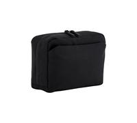 Quadra - Black Tech Organizer - Borsa da viaggio, borsa da viaggio, Power Bank Bag - 100% poliestere riciclato borsa caricabatterie portatile, borsa per bagaglio a mano, Nero , Classico