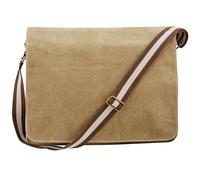Quadra - Borsa Messenger Vintage in Tela - 14 Litri