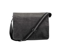 Quadra - Borsa Messenger Vintage in Tela - 14 Litri (Confezione da 2) (BC4484)