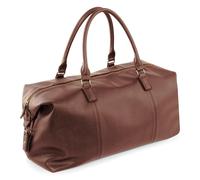 Quadra Borsa portapacchi per weekend (QD878) - Full Grain Leather-Look Handbag