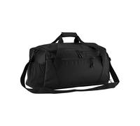 Quadra - Borsone da palestra, da viaggio, sport, yoga, 100% poliestere riciclato, Nero , QS477 Multi-Sport Locker Holdall