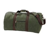 Quadra - Borsone in Canvas Effetto Vintage 45 Litri (BC767)