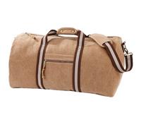 Quadra - Borsone in Canvas Effetto Vintage 45 Litri (BC767)
