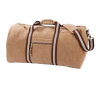 Quadra - Borsone in Canvas Effetto Vintage 45 Litri (Confezione da 2) (BC4429)