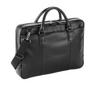 Quadra Linea Snella PU Similpelle Borsa per Laptop (BC5611)