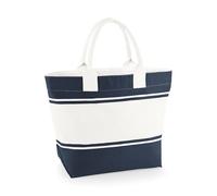 Quadra Pannello a contrasto Tela Borsa a Tracolla (RW8845)