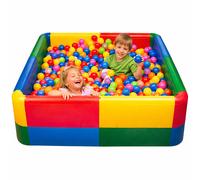 Quadra Piscina Infanzia Componibile per Palline - Piscina Modulare per Scuola dell’Infanzia