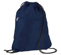 Quadra - Sacca a Spalla per Palestra (14 Litri) (Taglia unica) (Blu navy)