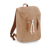Quadra Unisex Vintage zaino in cotone tela Zaino (QD615) - Borsa da viaggio