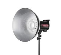 Quadralite Deep Beauty Dish Silver 45cm flash studio