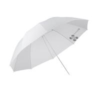 Quadralite Ombrello Bianco Trasparente 150cm