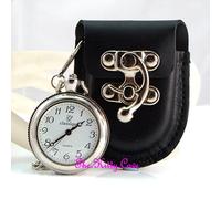 Quadrante Aperto Unisex da Taschino Orologio con Vegana Cintura Pelle Marsupio