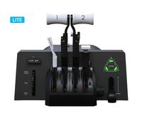 Quadrante dei gas LEXIP Honeycomb Bravo Throttle Quadrant Lite Nero PC Mac - Nouvo