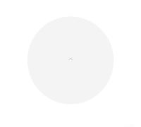 Quadrante in legno vuoto, spessore 5 mm, parte di ricambio per orologi da parete, disco rotondo bianco non verniciato con pellicola protettiva, disponibile in misure da 20 cm, 20 cm