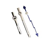 Quadrante luminoso blu-verde da 1 pezzo 28,5 mm for NH35 M8215 E2824 | Quadrante dell'orologio sterile a strato singolo compatibile con il movimento automatico NH35 M8215 E2824