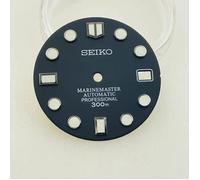 Quadrante NH35 da 28,5 mm/quadrante NH36 C3 verde luminoso orologio meccanico originale logo S calendario singolo per seiko mod