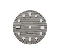 Quadrante Ondulato Da 28,5 Mm For Movimento NH35 YM Index BGW9 C3 Lume