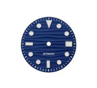 Quadrante Ondulato Da 28,5 Mm For Movimento NH35 YM Index BGW9 C3 Lume