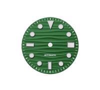 Quadrante Ondulato Da 28,5 Mm For Movimento NH35 YM Index BGW9 C3 Lume