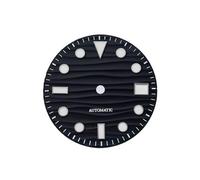 Quadrante Ondulato Da 28,5 Mm For Movimento NH35 YM Index BGW9 C3 Lume