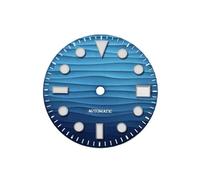 Quadrante Ondulato Da 28,5 Mm For Movimento NH35 YM Index BGW9 C3 Lume
