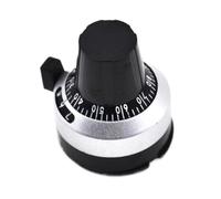 Quadrante potenziometro 3590S 4mm 6mm 6,35mm con kit cappello 3590 di bloccaggio