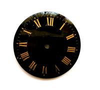 quadrante smaltato nero 101 mm per pendolo quadrante zifferblatt kAMINUHR car...