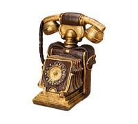 Quadranti rotanti Decori Telefonici Antichi Resine Modello di Telefono Vintage Per Forniture Per Film Scrivania Ufficio Librerie Display Quadranti Rotanti Vintage Ornamento D