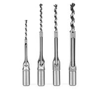 quadrata a coclea per trapano mortificare lo strumento di lavorazione del legno di scalpello 6pcs (4pcs ： 1/2、1/4、3/8、5/16)