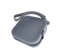 Quadrata silicone -CO -Bag Piccoli uomini e donne chiudere in modo sicuro compatto e impermeabile ideale per gli acquisti di viaggio borsa o negozio di piccoli , grigio, descrizione