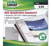 Quadratini Biadesivi Ideali Per Foto Ed Altro 600 Pz 10x11