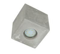 Quadrato Betonlampe Coperta B: 10cm Piccolo GU10 Plafoniera Soggiorno Corridoio