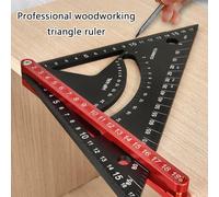 Quadrato Da Carpenteria 7 Pollici Prova Triangoli Quadrati Righello Goniometro Metrico 45 Triangoli 90 Gradi Righelli Quadrati Per Travi Strumento Misurazione Precisione