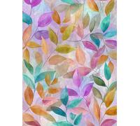 Quadrato Diamond Painting Kit Completo, Square Diamantini foglie piante Crystal Art, 5D DIY Bambini Adulti Pittura, da Ricamo Punto Croce Strass Artigianato Murale Decorazione Casa 50x70cm G-1001