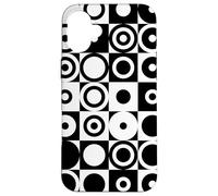 Quadrato il Cerchio o Quadratura del Cerchio Nero Bianco 3 Custodia per iPhone 16 Plus