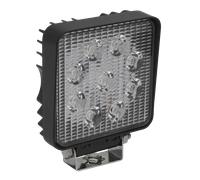 Quadrato Lavoro Luce Con Staffa di Fissaggio 27W SMD LED - Sealey LED3S Nuovo