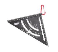 Quadrato Per Carpenteria Con Gancio Carpentiere Da 7 Pollici Strumento La Lavorazione Del Legno Righello Multifunzione Travi Quadrato Carichi Pesanti Con Gancio