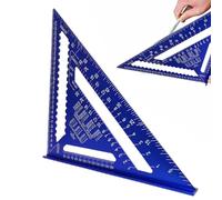 Quadrato per trave da 12 pollici - righello triangolare in alluminio, dispositivo di misurazione per carpenteria, strumento di marcatura durevole | strumento di costruzione versatile per pannelli in l