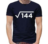 Quadrato Radice Compleanno 12 T-Shirt - 12th Compleanno - Età - 12 - Regalo