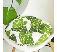 Quadrato/rotondo Cuscini Per Sedie 40x40cm/50x50cm/110x110cm Lounge Da Esterno Sedia Cuscino Spesso Morbido Poltrona Cuscino Per Sedia Altalena Per Cucina Pad Tatami Giardino, Ufficio(A48,40x40cm/15.7