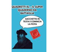 Quadretti XL - Il Super Quaderno da Battaglia: Quaderno a quadretti extra-large per scuola, università, lavoro e appunti tecnici