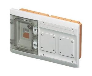 Quadretto Combinato Incasso 4M+2Fl. Ip5 ( Gewiss Cod. Gw48686 )