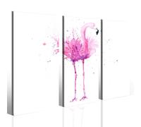 Quadri animali Flamingo II stampe su tela colorate arredo casa decorazione