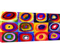 QUADRI ARTE 100X50CM RIPRODUZIONI KLIMT MONET HERING KANDINSKY LEMPICKA VAN GOGH