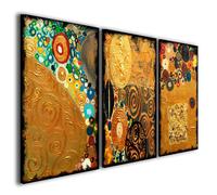 Quadri astratti moderni Accenni di klimt stampe arredo arte design