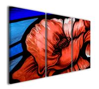 Quadri astratti moderni Glasses flower digitale stampa tela canvas arredo casa