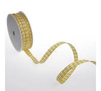 Quadri Band con Filo Metallico Bordo - Giallo - 12 mm su 50 m Rotolo - 64098 12 16