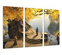 Quadri Camera Set di 3 poster decorativi da parete, decorazione soggiorno, camera da letto, camera, il Signore degli anelli, lo Hobbit, (97 x 62 cm)